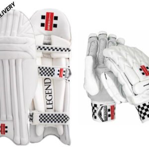 Gray Nicolls Legend Cricket Pads and Gloves Combo