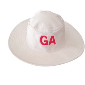 Cricket Hat Wide Brim White