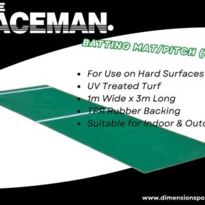 Paceman Batting Cricket Mat/Pitch (3m)