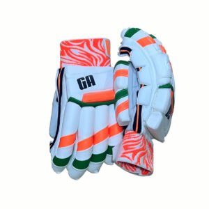 GA Savage Tri Color Cricket Batting Gloves